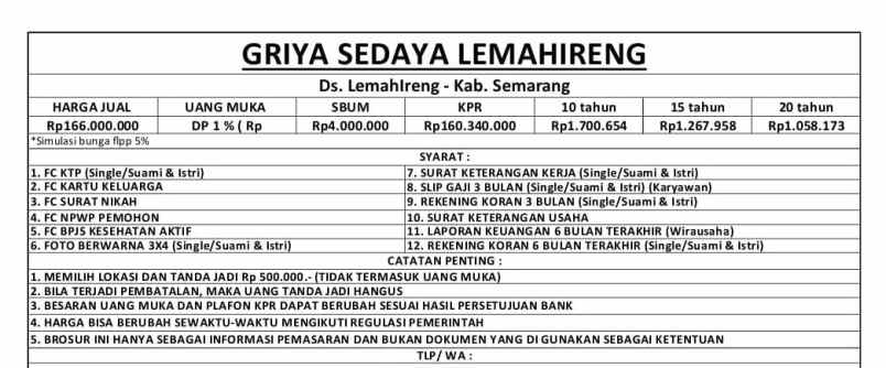 jual rumah subsidi dp cuma 7 5 jutaan