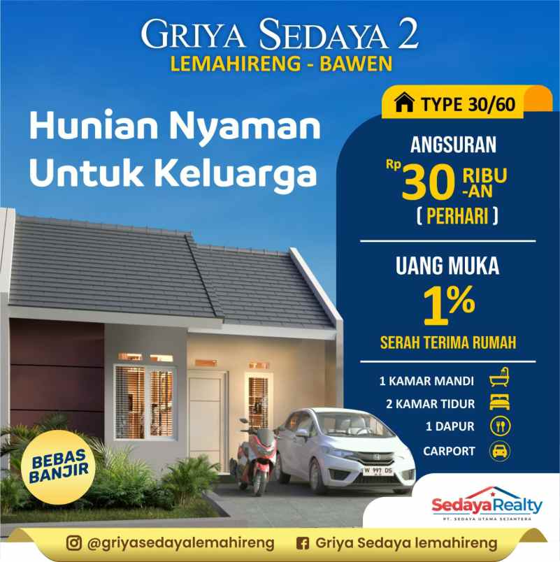 jual rumah subsidi dp cuma 7 5 jutaan
