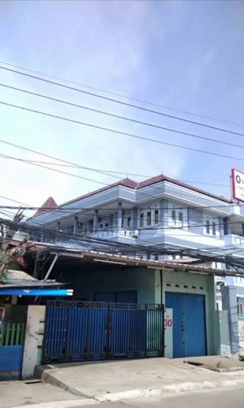 jual tanah bangunan sebelah fly over kranji bekasi