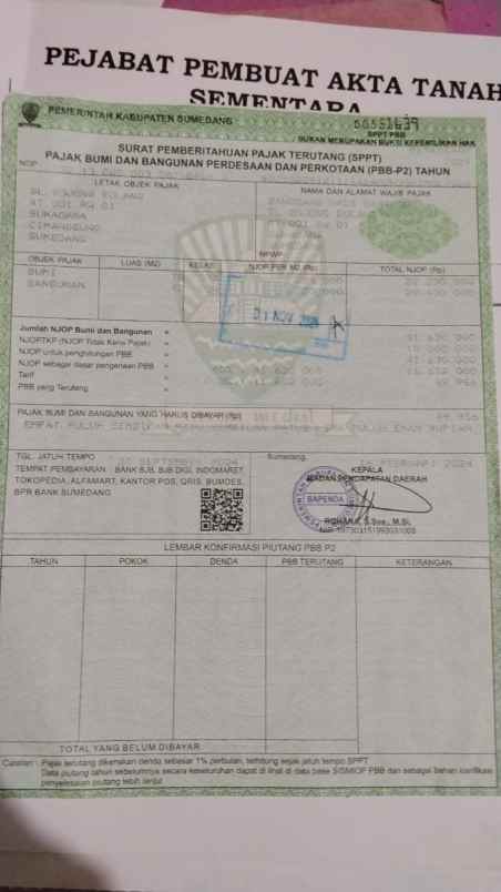 jual tanah tidak beserta bangunan