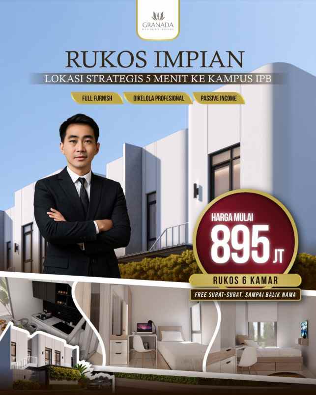 peluang emas dari aset kos dekat ipb