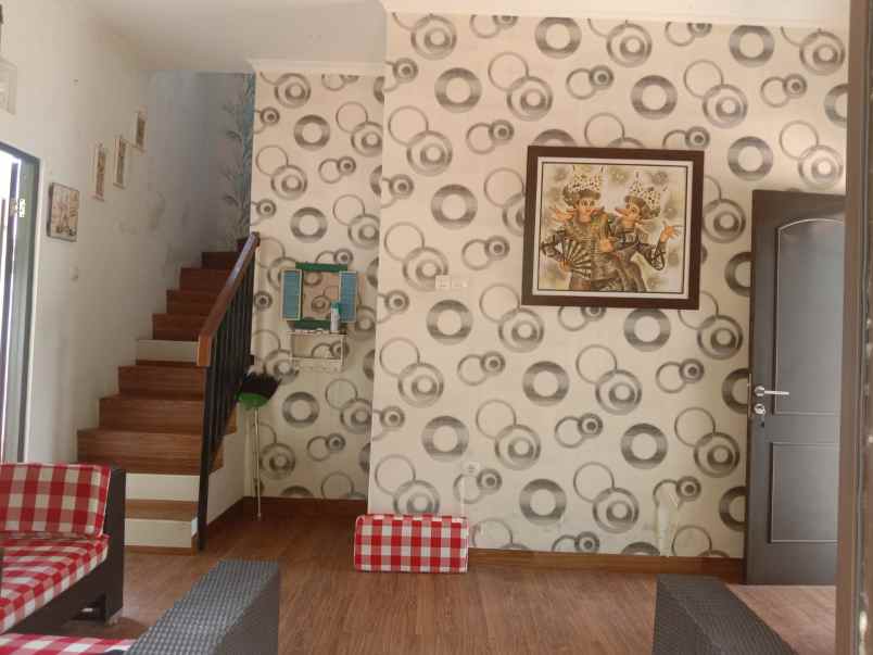 rumah 2 lantai di cluster teras bali bsb