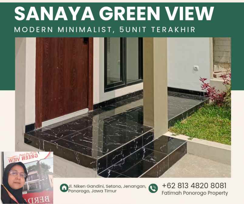 rumah 2 lantai syariah modern minimalis di ponorogo