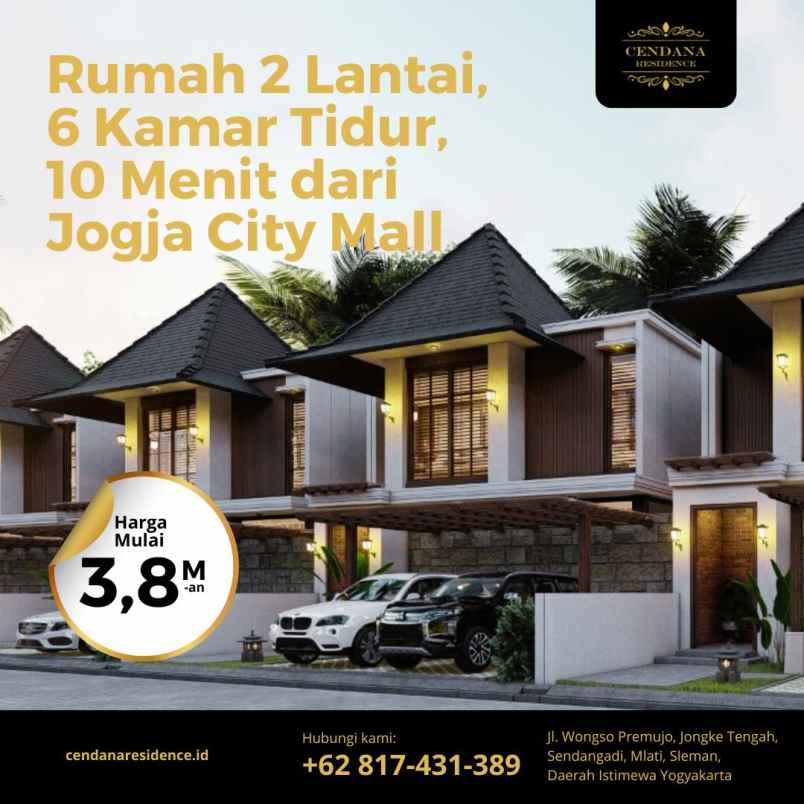 rumah dijual jogja mlati jongke utara jcm jombor