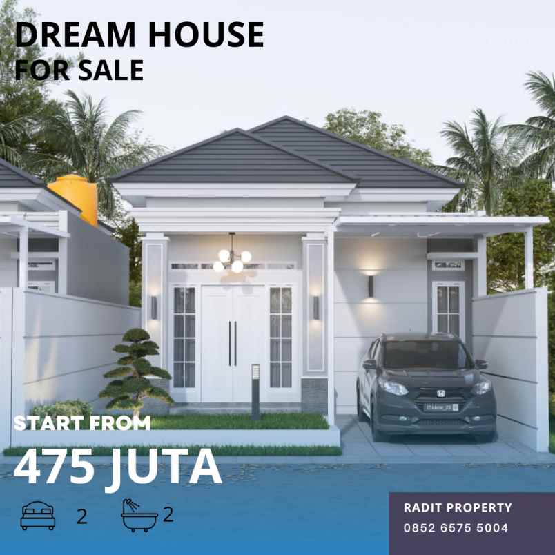 rumah dp 15 juta dan dekat dengan bandara