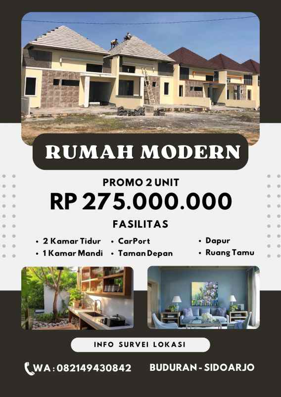 rumah fantastik bisa didapatkan hanya 275 juta saja