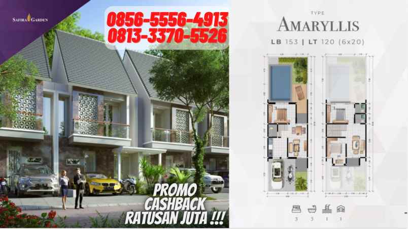 rumah jalan perumahan safira