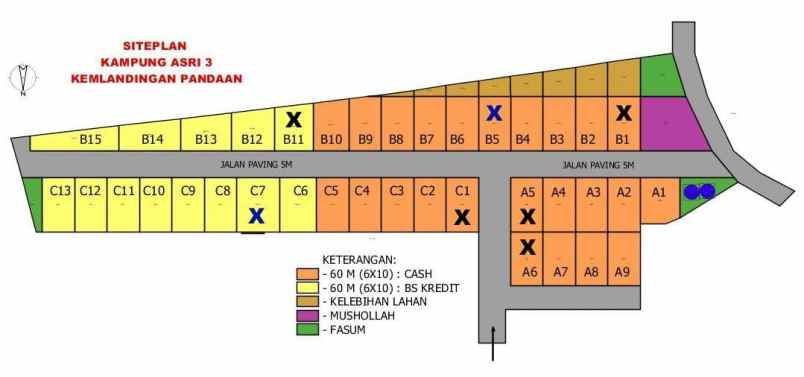 rumah jl kemlandingan wedoro pandaan