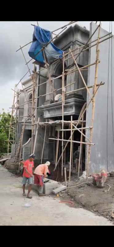 rumah klasik 2 lantai di kalimulya depok