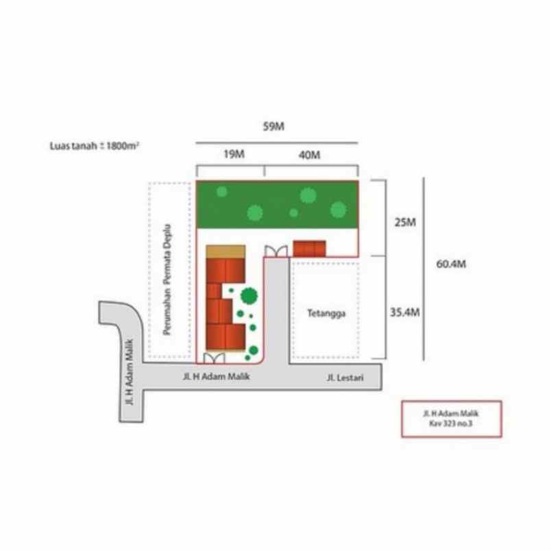 rumah komplek deplu petukangan