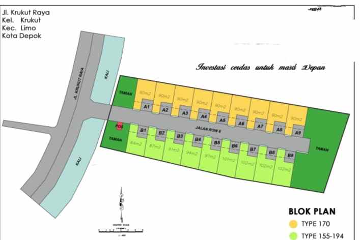 rumah krukut cinere depok