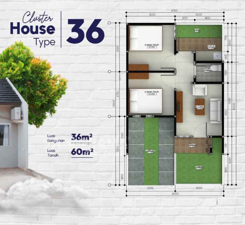 rumah minimalis siap huni di kemang bogor