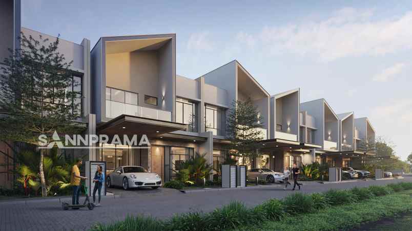 rumah modern dan mewah di sentul