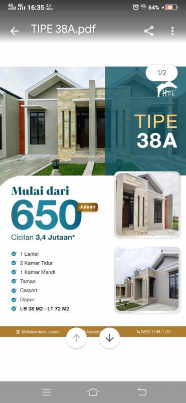 rumah pinggir jalan raya