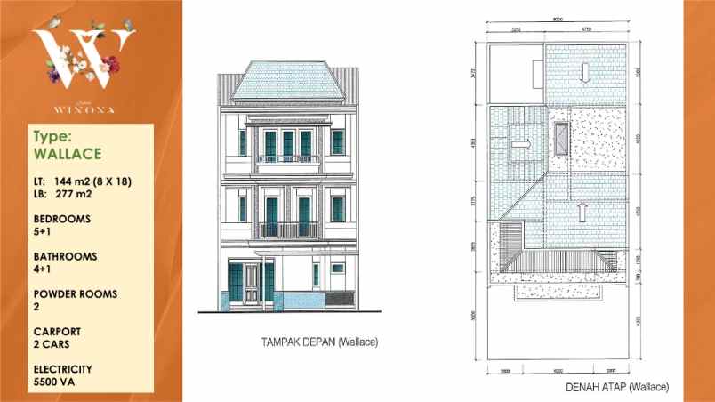 rumah premium sutera winona di alam sutera siap huni