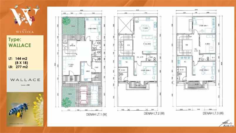 rumah premium sutera winona di alam sutera siap huni