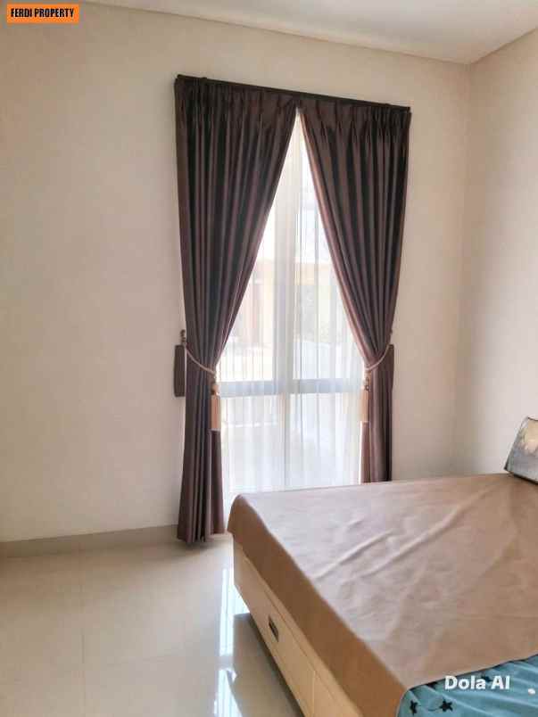 rumah rapi huk furnished siap huni citra sentul city