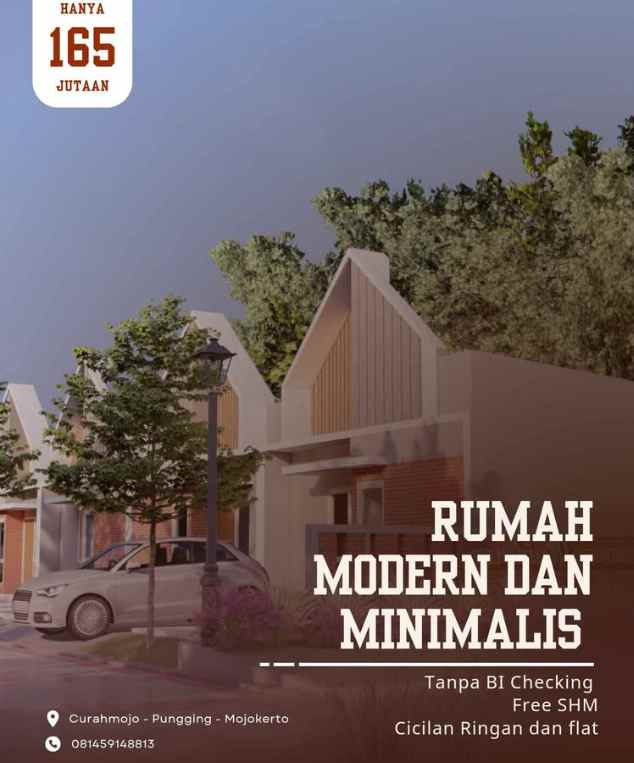 rumah strategis dekat nip luasan besar pungging