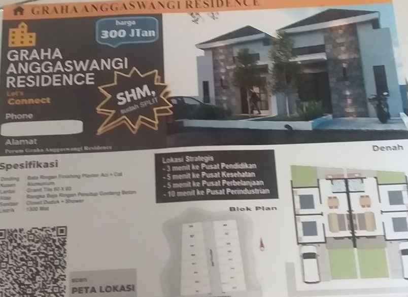 rumah termurah di sidoarjo graha anggaswangi residence