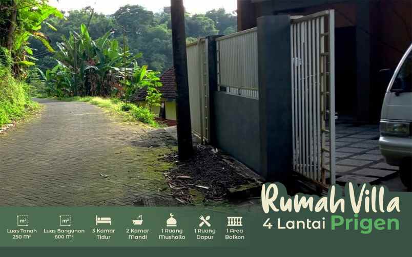 rumah villa lumbang rejo prigen dekat cimory