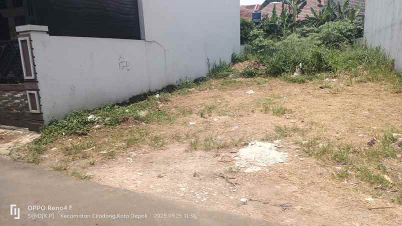 tanah 174 m2 siap bangun dekat grand depok city