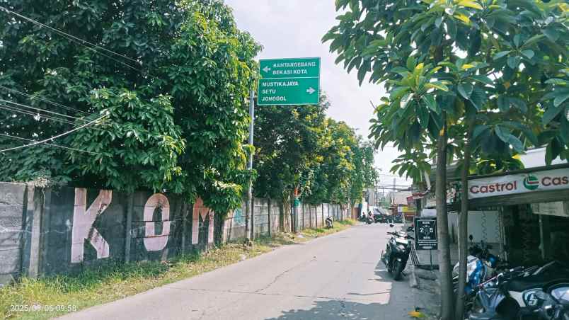 tanah 2200 m2 kota bekasi