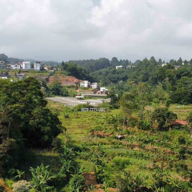 tanah dengan view bagus dan aliran mata air