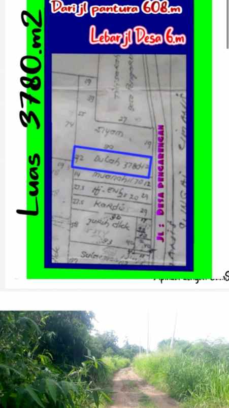 tanah jln pantura cirebon gebang