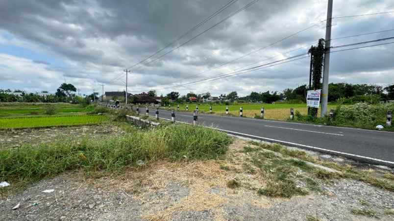 tanah jogja tepi aspal dekat pasar godean