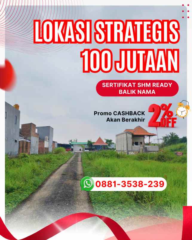 tanah kavling murah legalitas aman