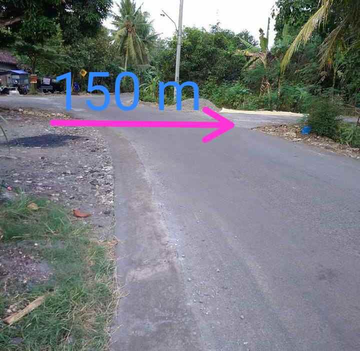 tanah luas murah srikayangan sentolo