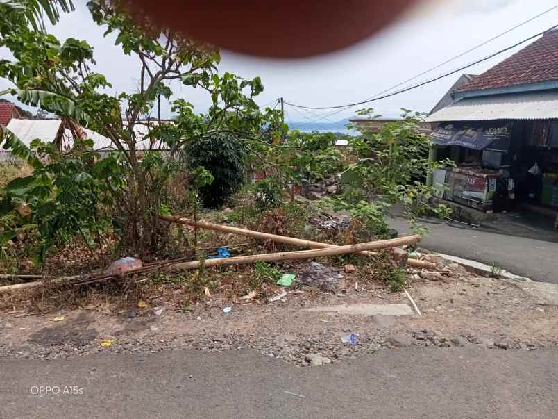 tanah view laut di kemiling luas 150m surat shm