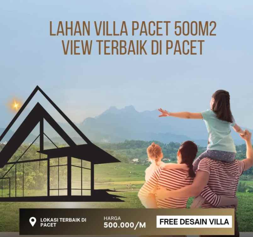 tanah villa pacet 5 menit parimas pacet