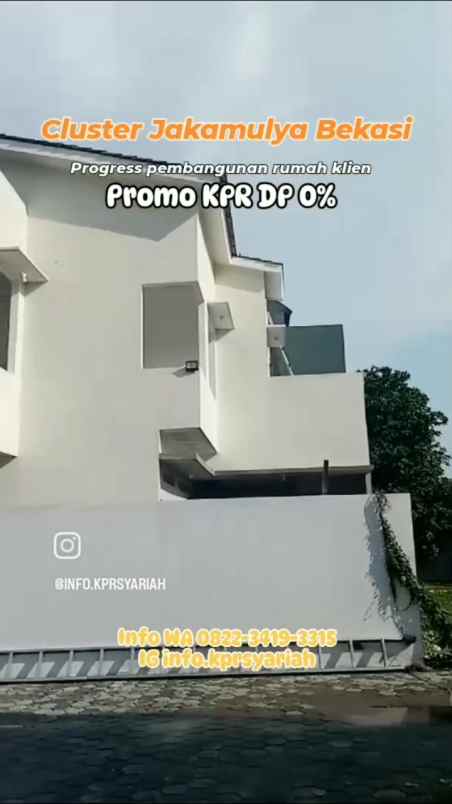 cluster jakamulya bekasi dekat grand galaxy bisa kpr