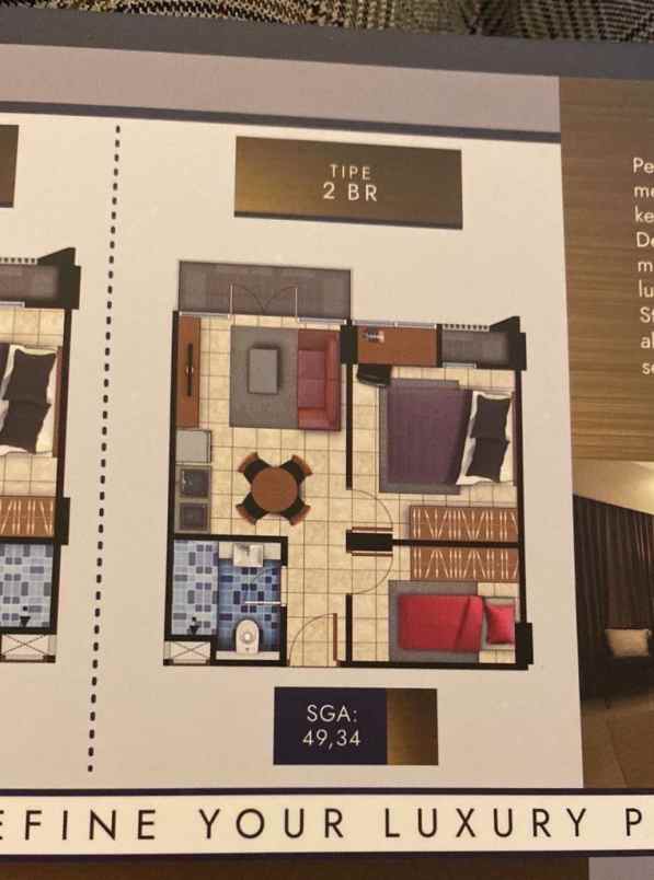 dijual apartemen jl laksda adisucipto