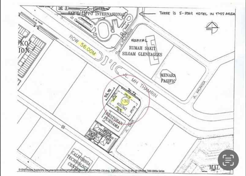 dijual kavling commercial lippo cikarang luas 4 003 m2