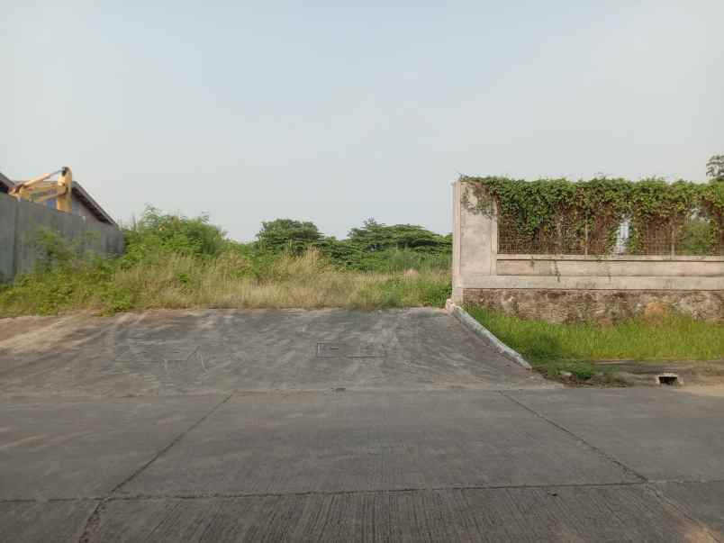 dijual lahan industri siap pakai