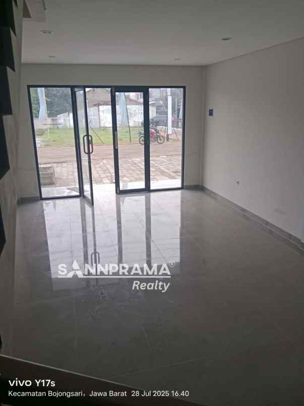 dijual ruko gudang kantor curug