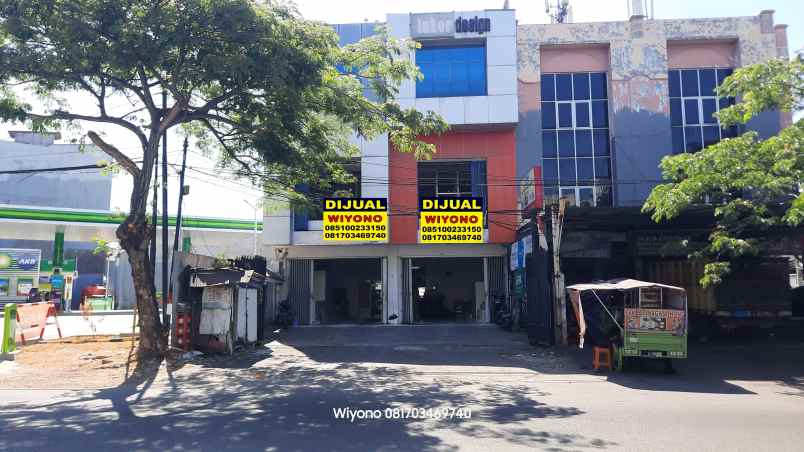 dijual ruko gudang kantor jalan raya darmo permai i