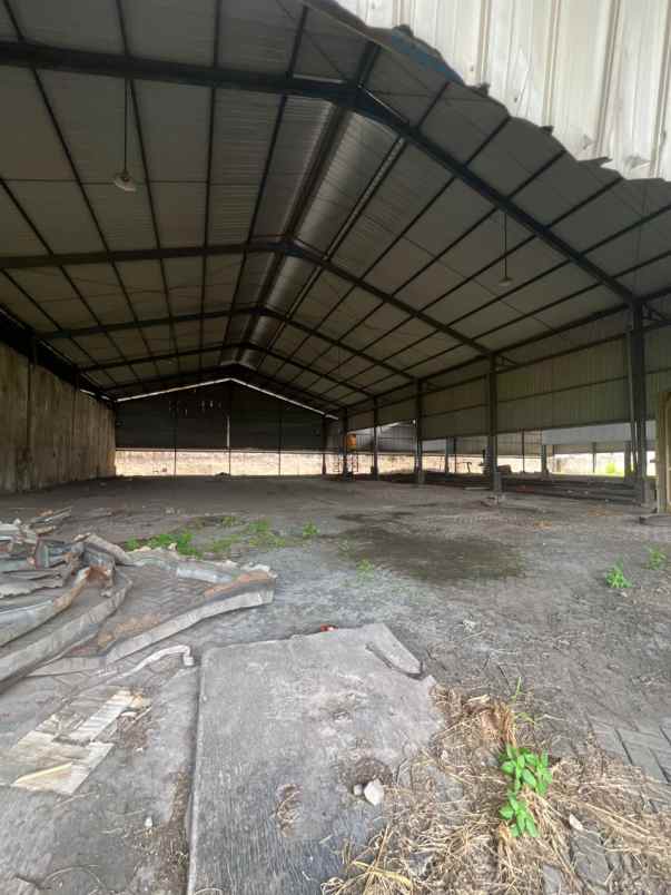 dijual ruko gudang kantor jl raya bypass krian kec