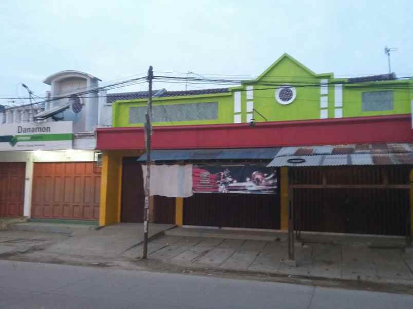 dijual ruko gudang kantor jln raya barahan cilamaya