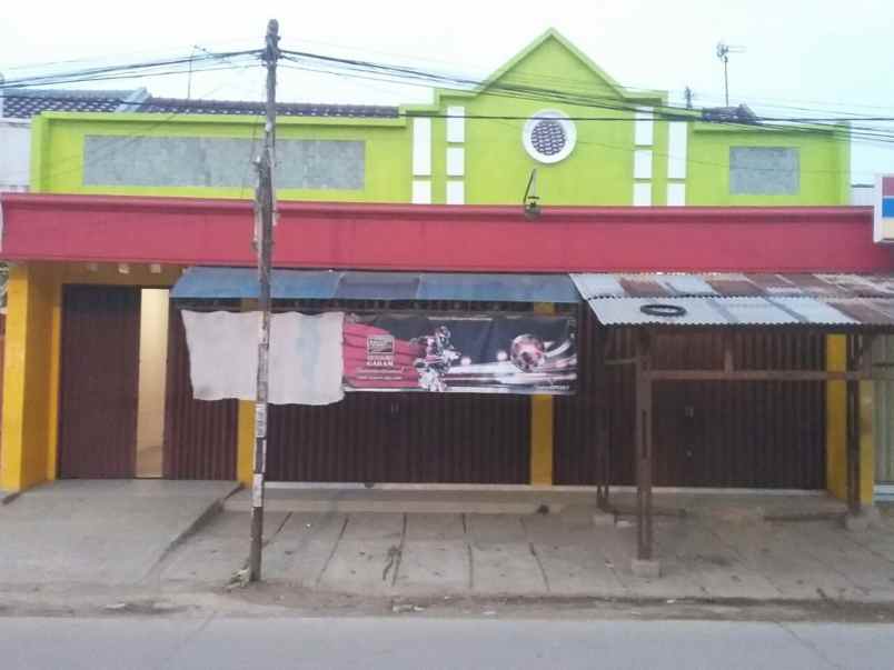 dijual ruko gudang kantor jln raya barahan cilamaya