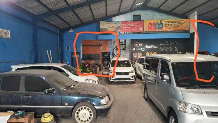 dijual ruko gudang kantor raya kendalsari