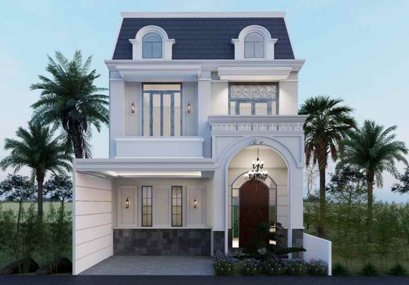 dijual rumah 2 lantai di jl lobak pekanbaru kota