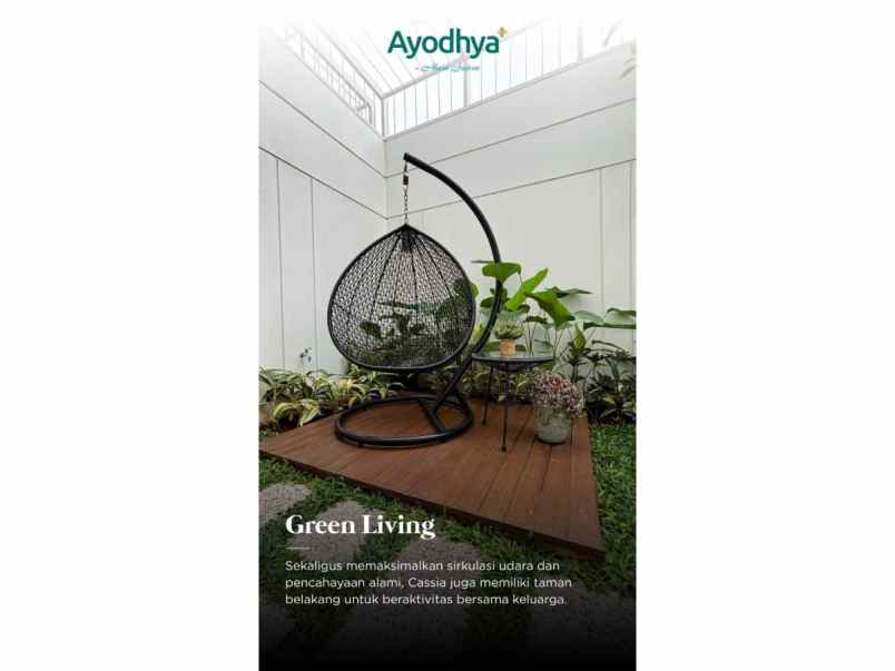 dijual rumah ayodhya garden alam sutera