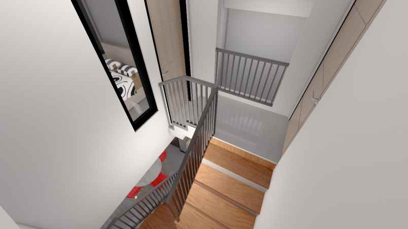 dijual rumah baru 2 lantai siap huni