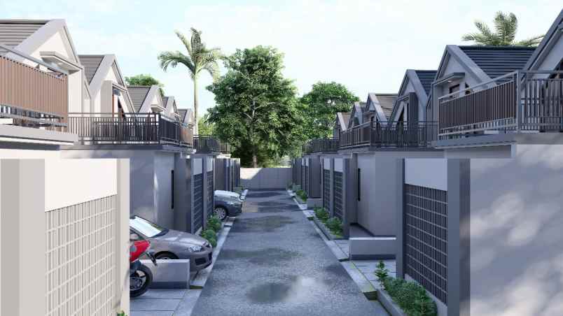 dijual rumah baru 2 lantai siap huni