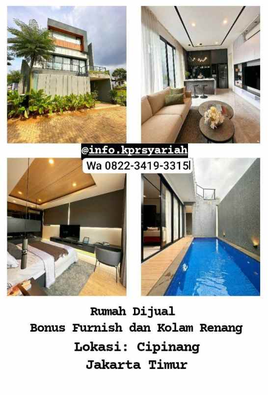 dijual rumah cipinang