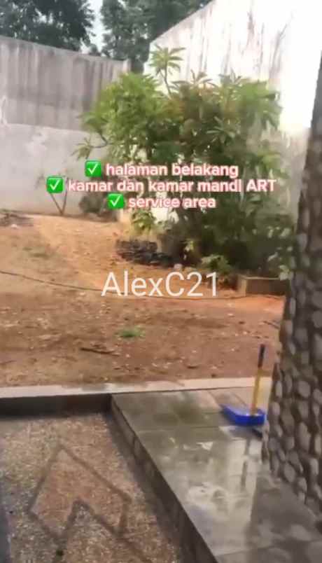 dijual rumah gondrong