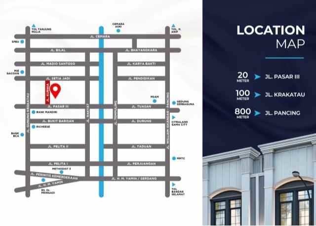 dijual rumah jalan baru simpang jalan